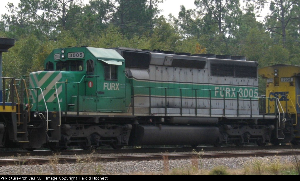 FURX 3005 works on a grain train